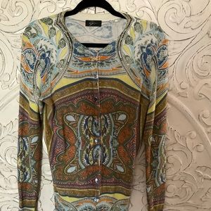 Lyn Colorful Cardigan Small